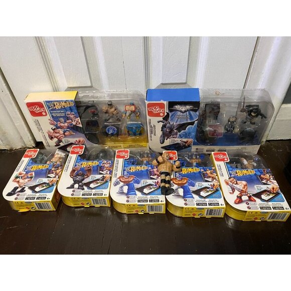 2012 Rumblers Apptivity Wrestling Figure LOT WWE WWF CM Punk Cena MYSTERIO MORE - Picture 5 of 7